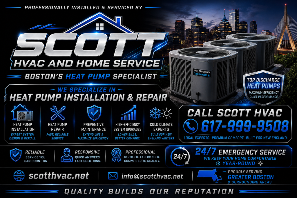 Cold-climate heat pump sizing and installation by Scott HVAC